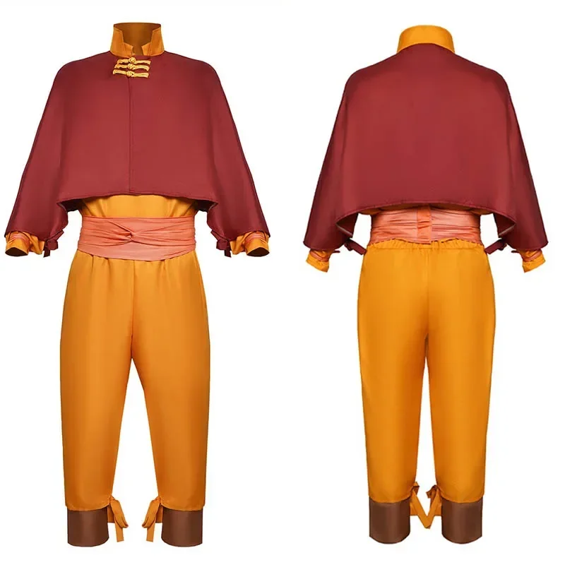 Aang Cosplay Costume 2024 Editio Avatar The Last Airbender Role Play for Halloween Anime Comic Con Avatar Outfits