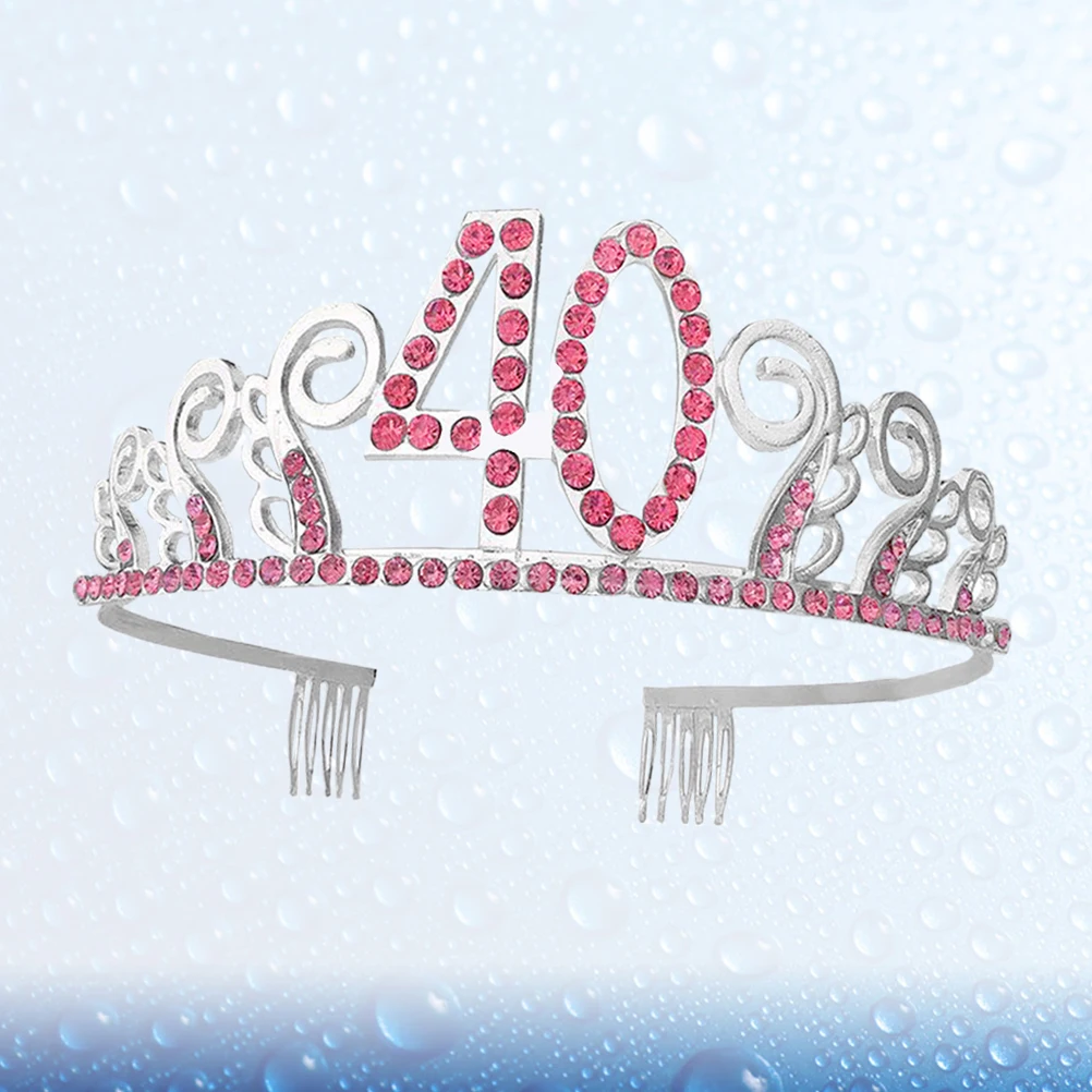 

Lightweight Bridal Tiara Rhinestone Headdress Creative Headband Elegant Hair Band Durable Wedding Crown Exquisite Hair Hoop