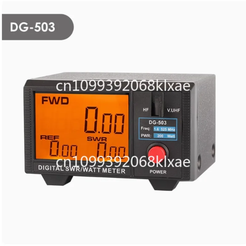 DG-503 503MAX Large Screen Digital Standing Wave Meter 1.6-60 125-525MHz