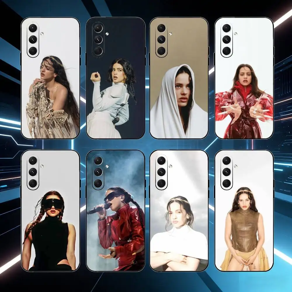 

Singer R-Rosalia Phone Case For Samsung Galaxy A73,A72,A71,A70,A52,A51 Others Soft Black Cover