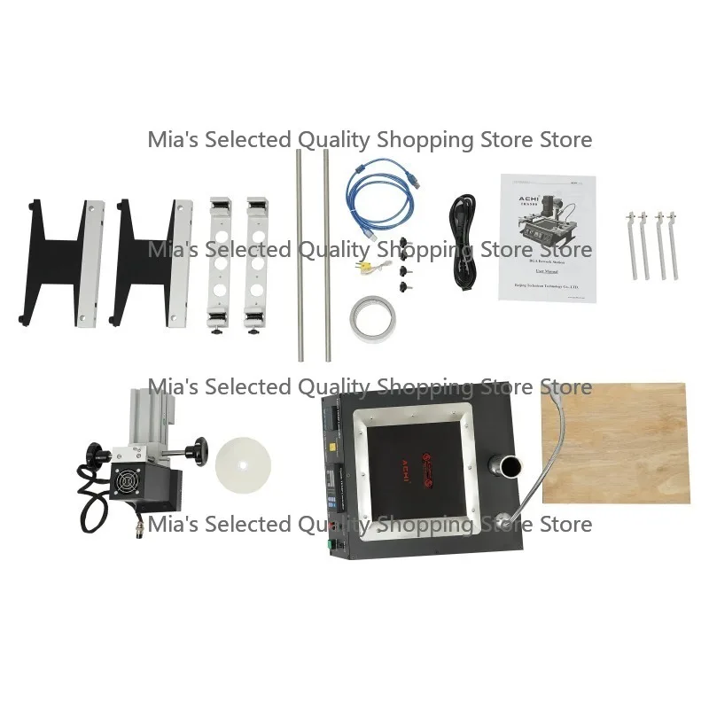 

IR6500 BGA Rework Station Solder Welder System with USB Cable - Closed-loop Temperature Control for Welding And Repairing
