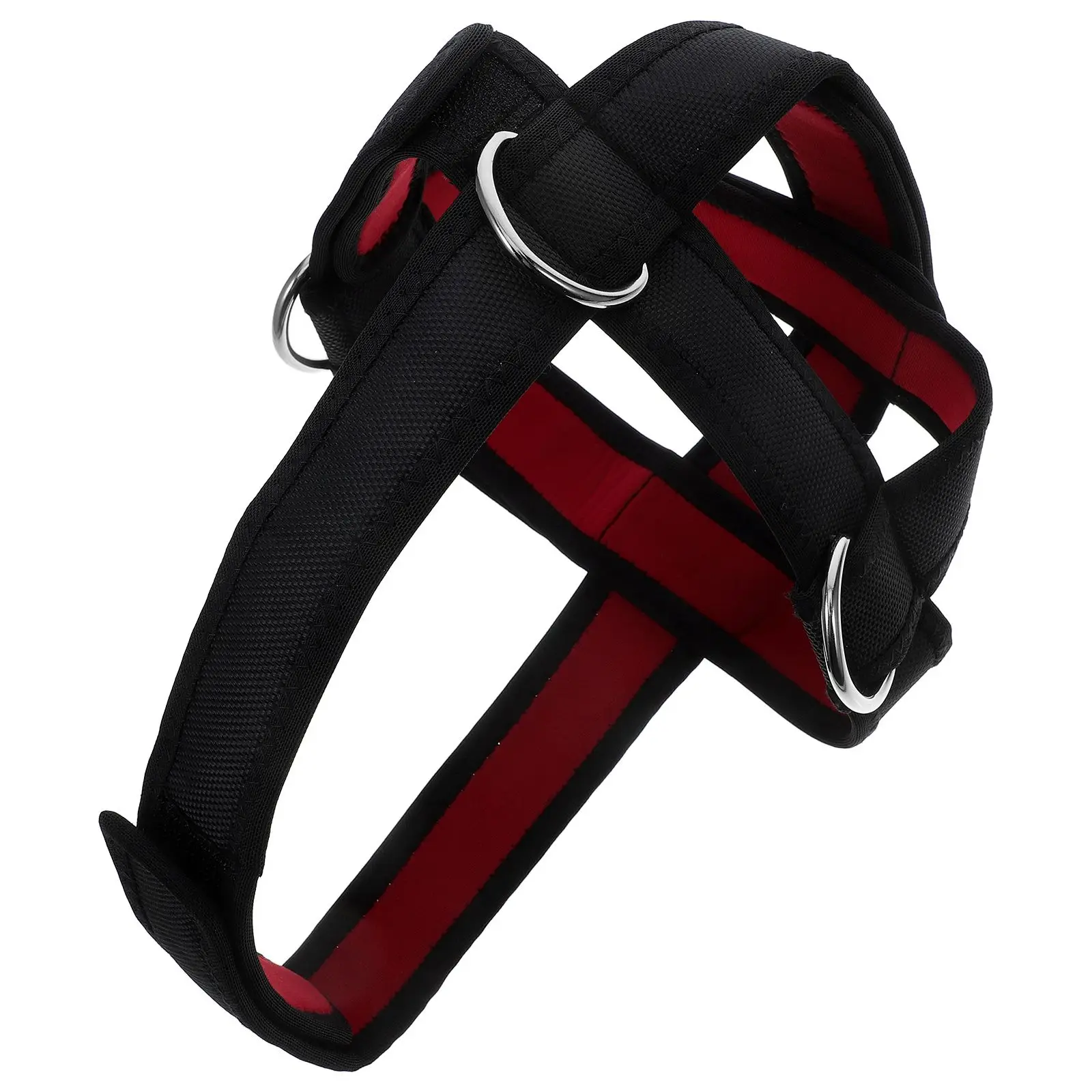 

Head Neck Trainer Fitness Belt Diving Fabric Harness Adjustable Weight Lifting Exercise Equipment For Training Shoulder