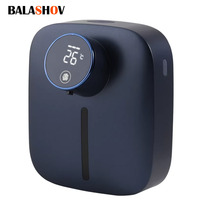 Multifunctional Wall Mounted Automatic Soap Dispenser Infrared Sensor LED Digital Display Foam Soap Dispenser USB Rechargeable