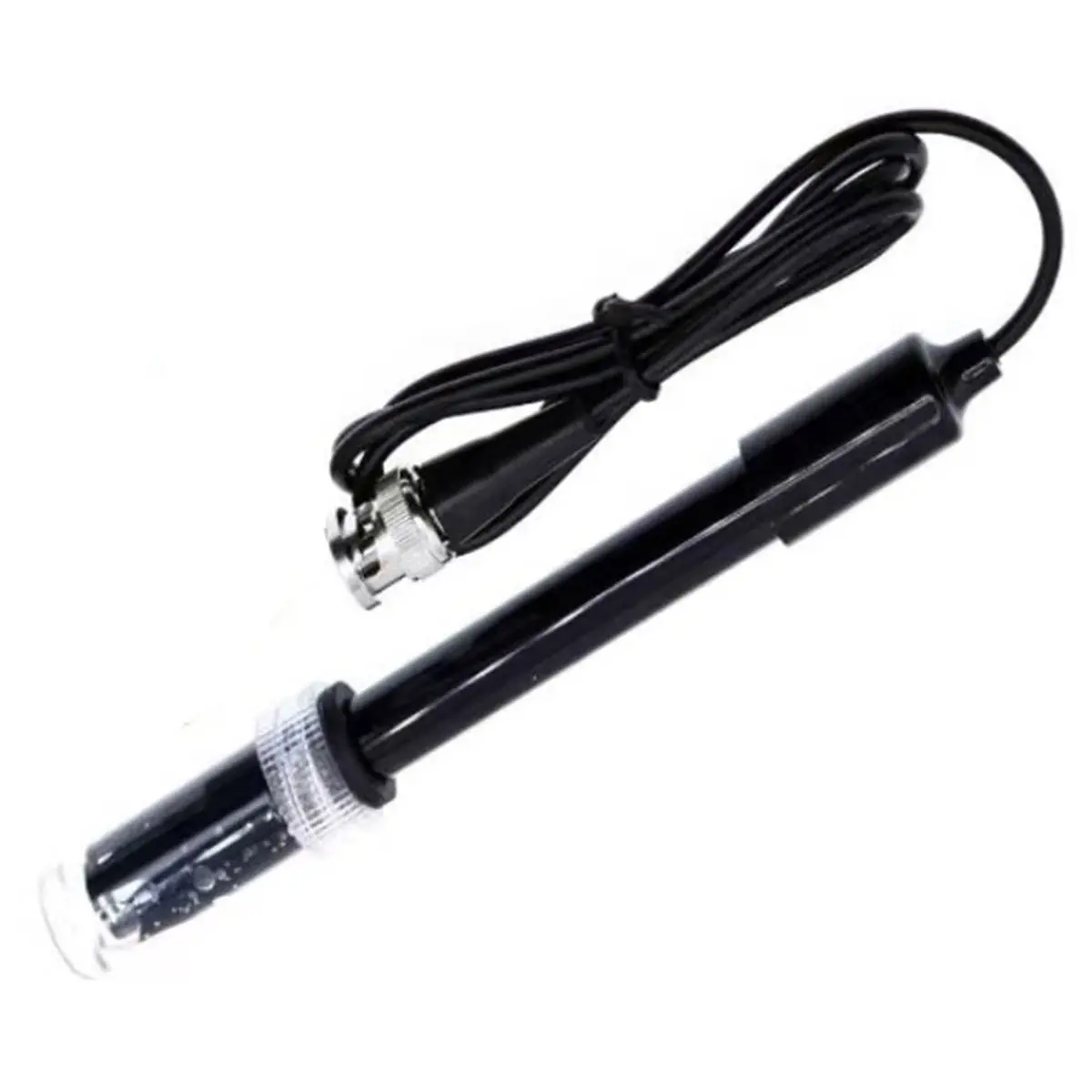 PH Electrode Probe 0-14 Range BNC Connector for Water Aquarium Hydroponics Testing Sensor