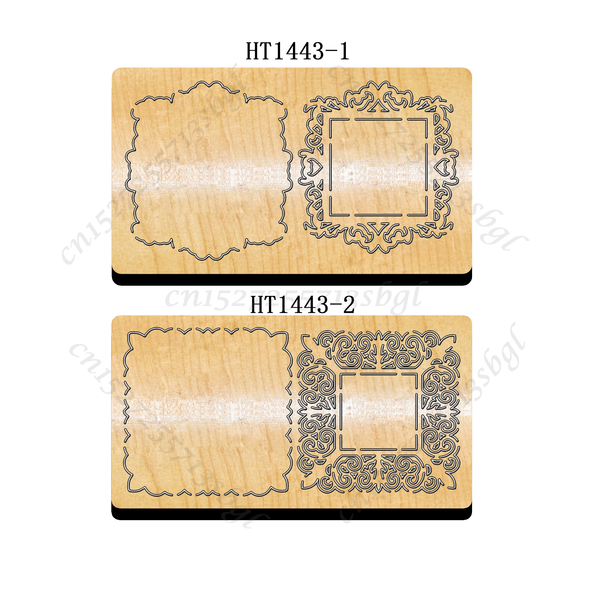 Photo frame Room decoration - New Die Cutting And Wooden Mold,HT1443 Suitable For Common Die Cutting Machines On The Market.