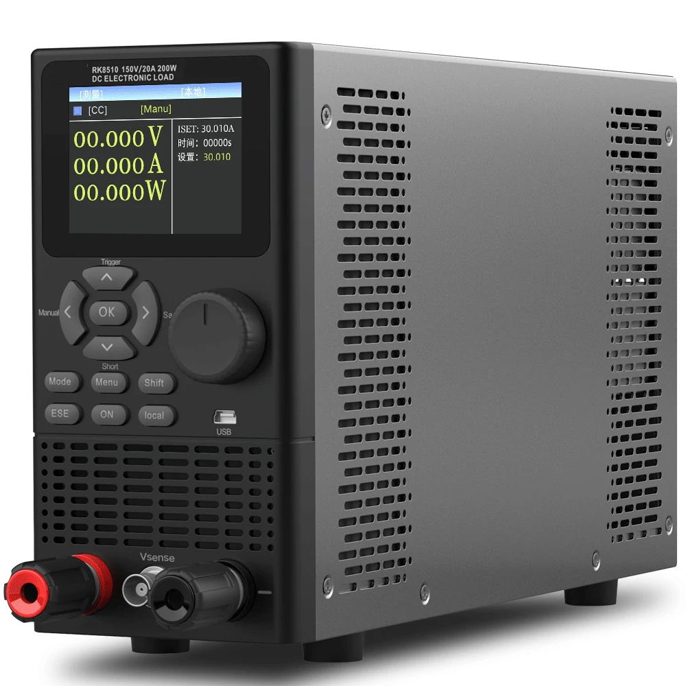 DC Electronic Load Launched 500V 15A 400W RS232 Tester Capacity Internal Resistance Tester