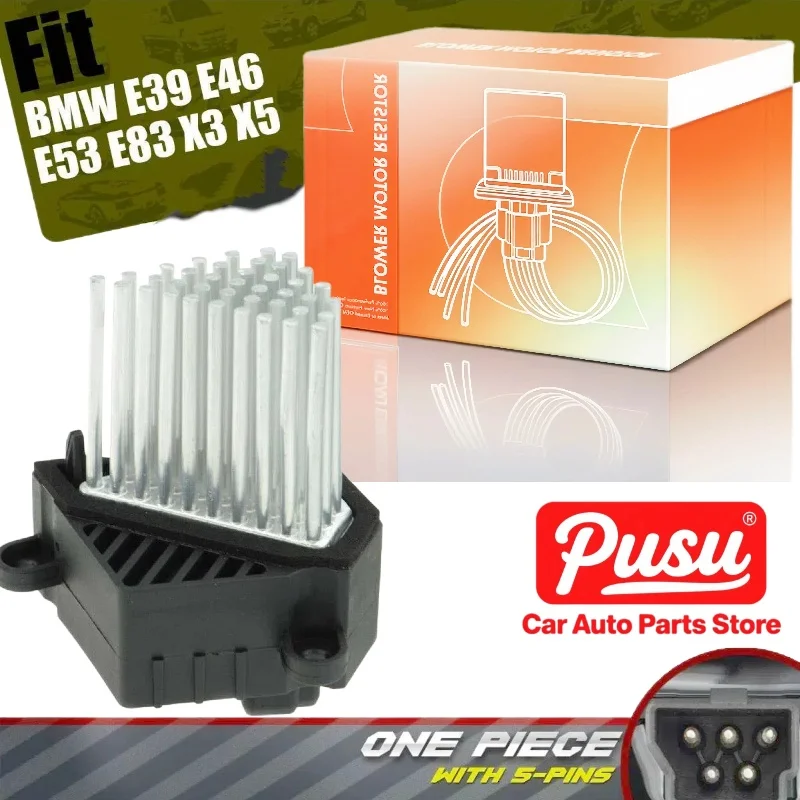 

Heater Blower Resistor for BMW 320I 323CI 325CI 325I 528I M3 X3 04-10 X5 RU-652 64116923204 64116920365 351321511