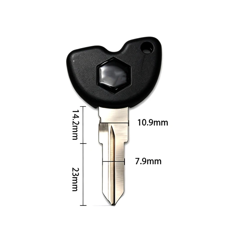 For Aprilia RS660 GT200 2024 2025 Motorcycle Blank Key Replace Uncut Keys with Anti-Theft Chip Placement Service