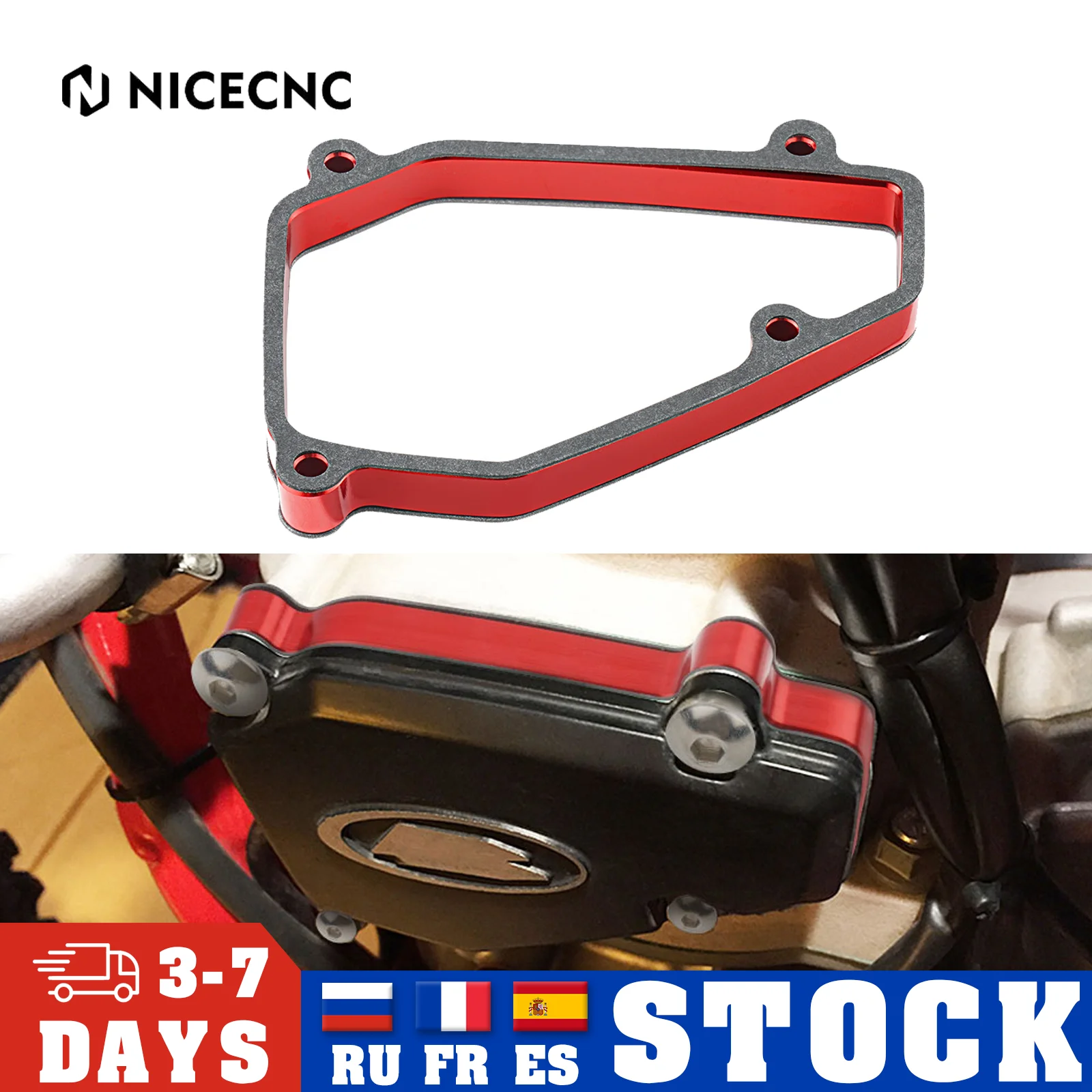 NiceCNC For Beta RR300 RR250 2013-2024 2023 Xtrainer 300 2015-2022 RR 250 300 X-Trainer300 Exhaust Power Valve Spacer Gasket