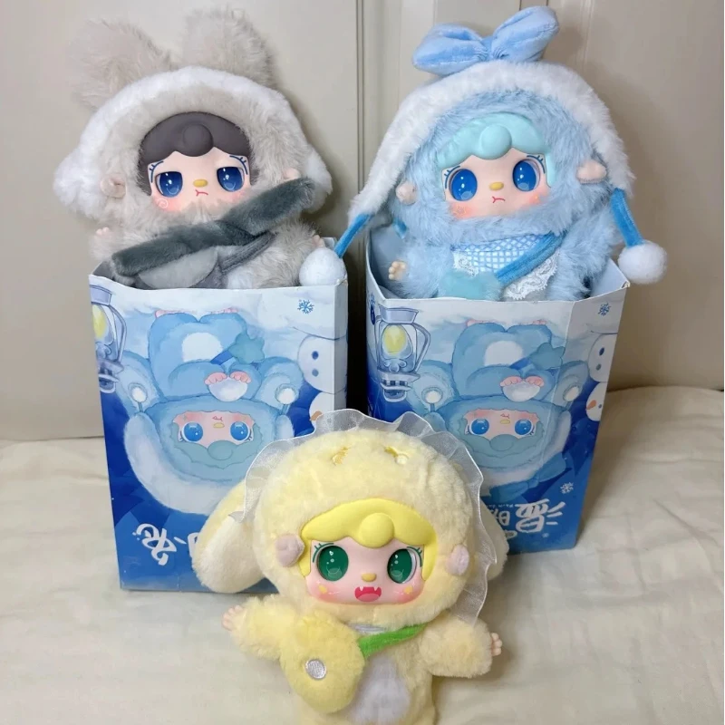 New Cute Genuine Yooki Yangyang V3 Warm Rabbit Blind Box Series Vinyl Figure Dolls Mystery Box Girl Kid Birthday Surprise Gifts view 4