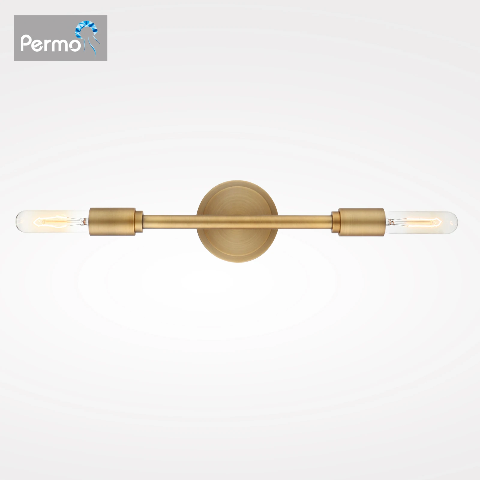 permo double sconce light matte vanity sconce para cozinha e banheiro light 01