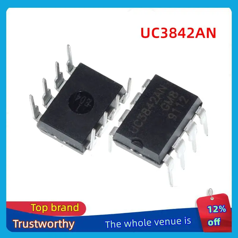 10/30 قطعة UC3842AN UC3842 UC3842BN 3842AN UC3842A UC3842B UC3842