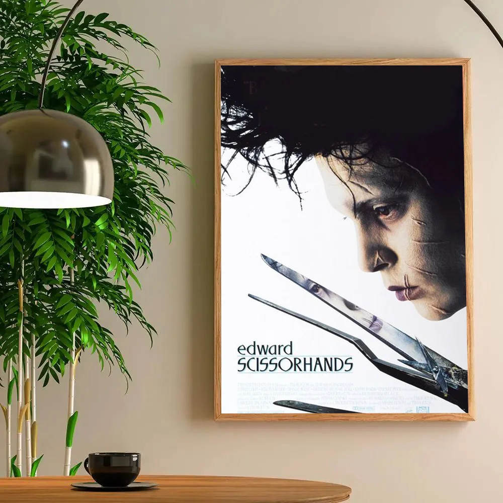 1pc Scissorhands Edward Poster Poster Art Print Bar Living Room Furniture Decor