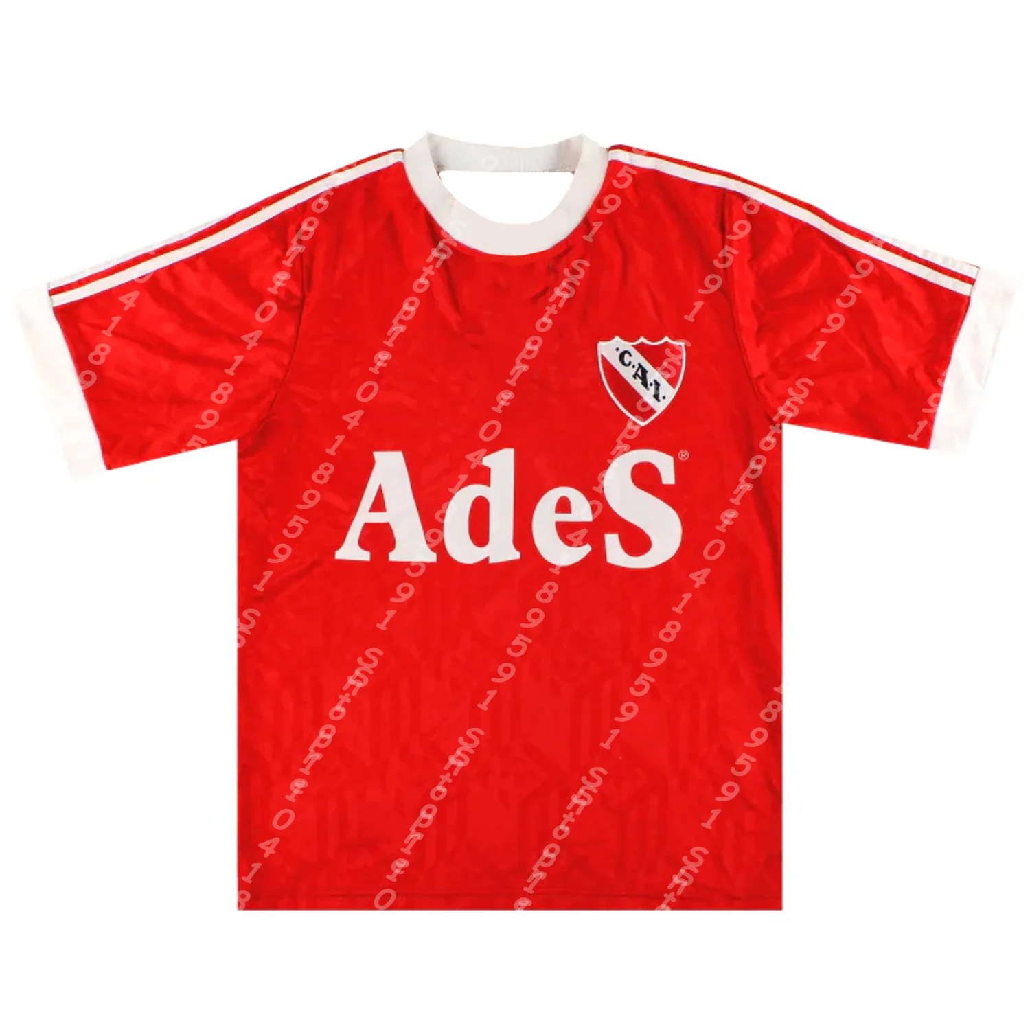 Vintage Style 1996-97 Independiente Home Football Jersey Man Women Sport Comfort T-Shirt Sport Program Kid/Adult 3D Fashion Tee