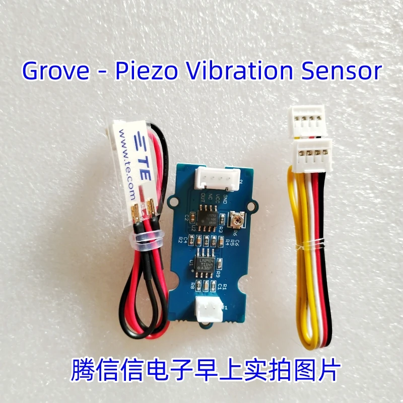 

101020031 Датчик вибрации Grove-Piezo Пьезоэлектрический датчик вибрации