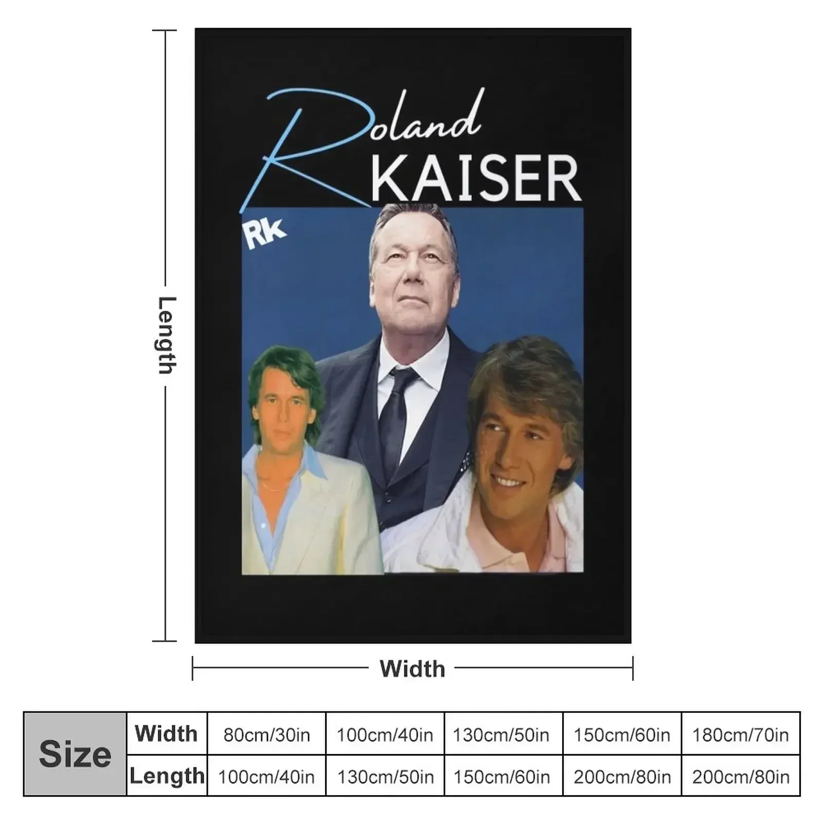 Roland kaiser - rip Roland kaiser - rest in peace Roland kaiser Throw Blanket wednesday For Baby Blankets