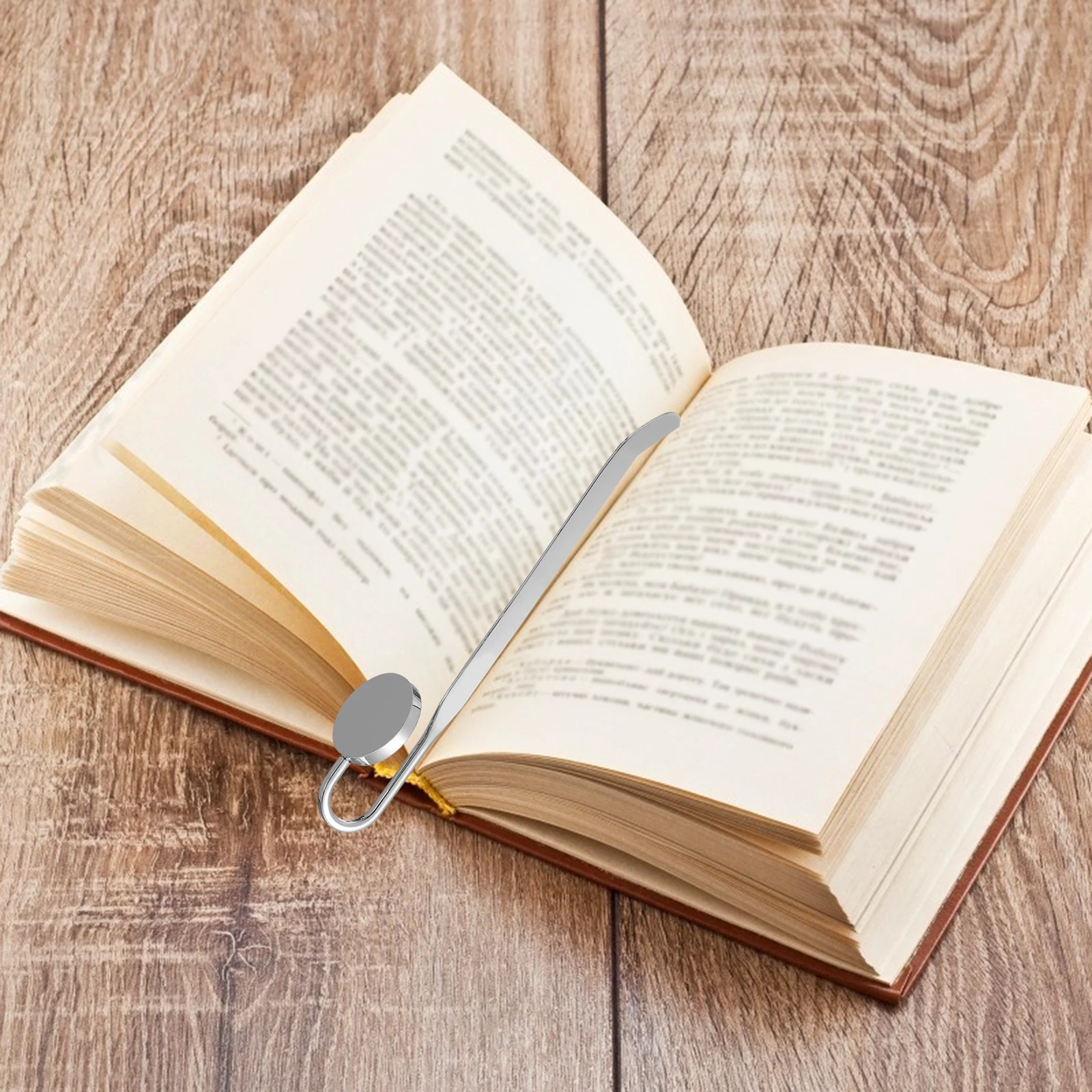 

2 Pcs Metal Bookmark Graduation Gift Bookmarks Charm Beautiful Clip Alloy Thin