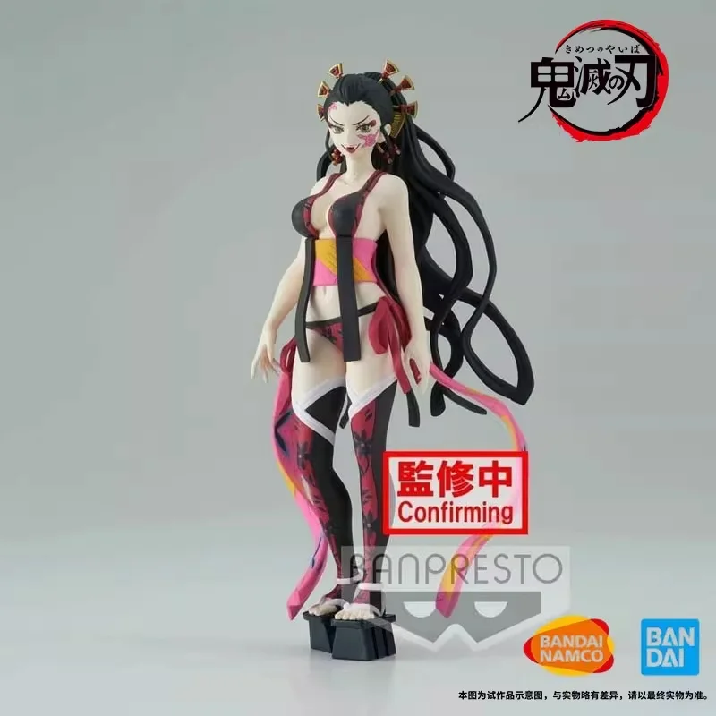 

Подлинная фигурка Bandai Demon Slayer, аниме-фигурка Himejima Gyomei Uzui Tengen, экшн-игрушки для детей, подарок, Коллекционная модель