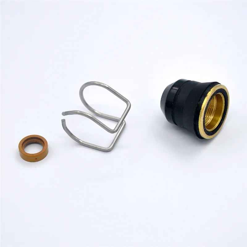 

AB66-23Pcs Plasma Cutter S45 Torch Trafimets Consumables Kit PD0116 Short Tip Swirl Ring Welding Accessories