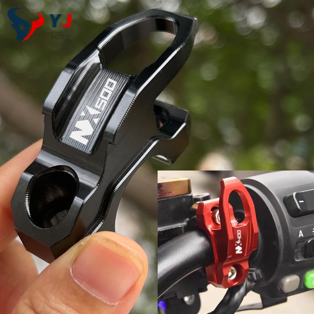 Neu Für Honda NX500 NX500 NX400 NX400 nx 2023 2024 2025 Helm Haken Halter Clamp Halterung Motorrad Zubehör CNC Aluminium