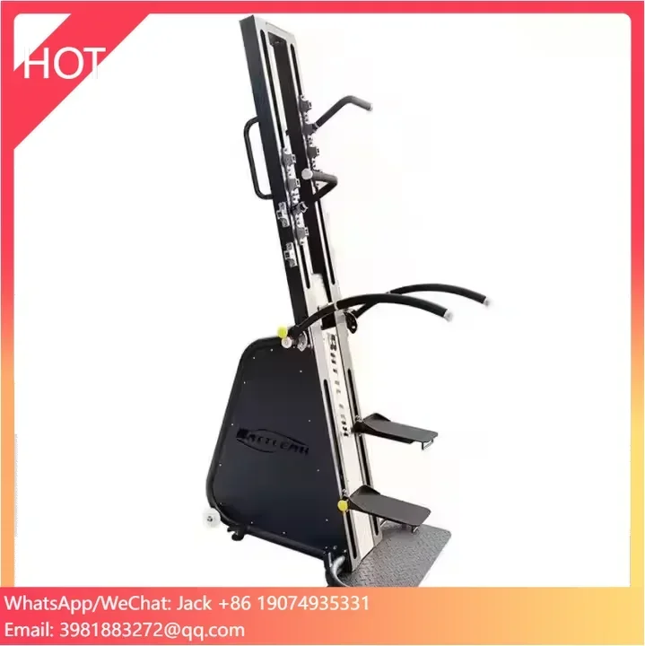 Manufacturer Commercial Gym Equipment Home Adjustable Fitness Climbing Machine With Resistance Cardio Exercise Climber