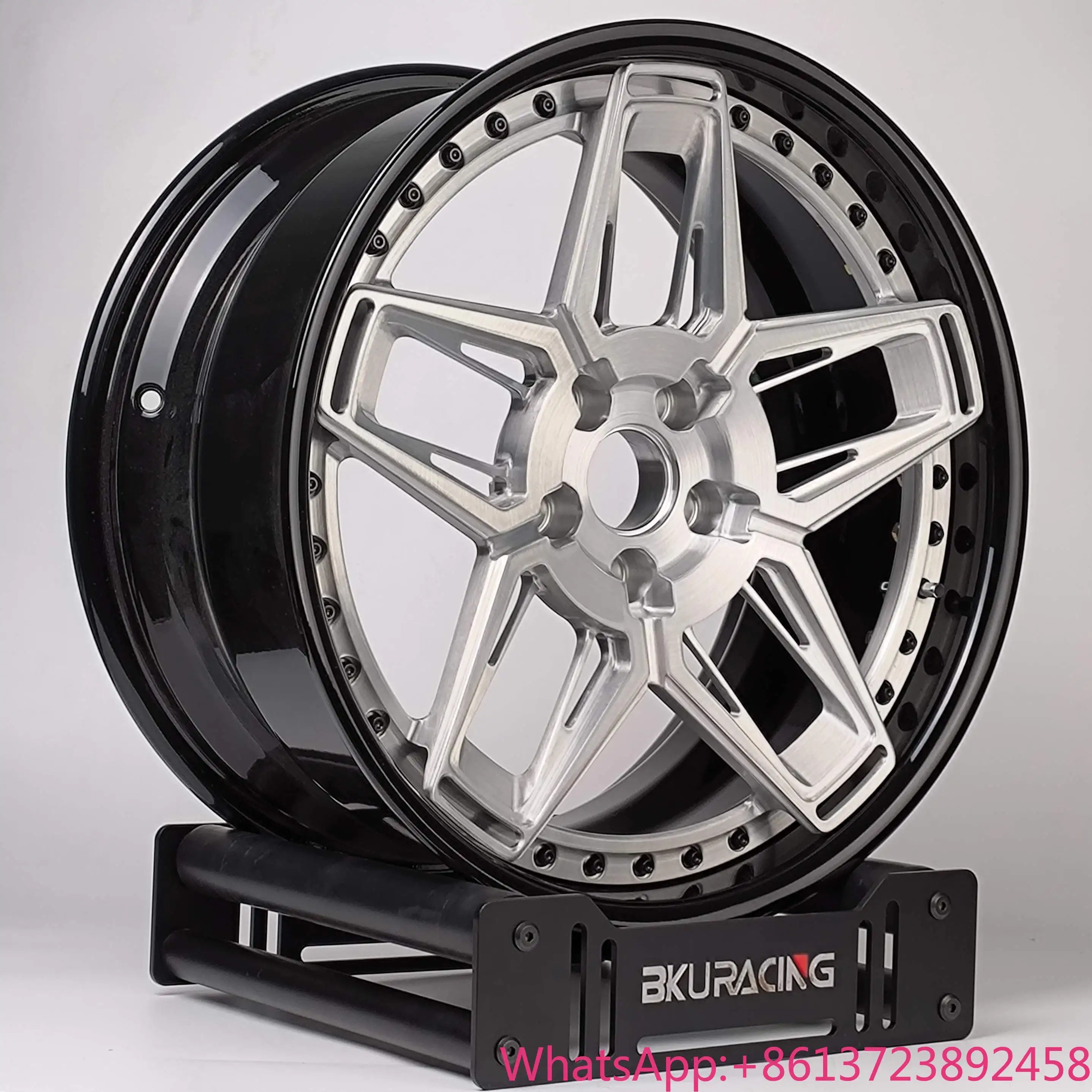 

2 Piece Wheels Forged for Porsche 911 997 991 992 GT3 RS GTS Carrera 18 19 20 21 Inch Rims Brushed Alloy 5x130 Wheels