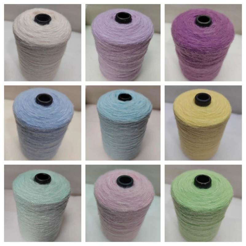 

500g Solid Color Medium-fine Yarn Made of Soft Seahorse Hair Hand-knitted /Crocheted DIY Sweater / Shawl / Scarf Yarn Ball