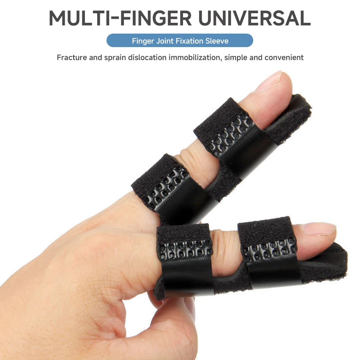 1PCS NEW Finger Gloves Set Sports Protective Gear Finger Fixation For Broken Fingers/Straightening Finger/Knuckle Fits 40-80kg