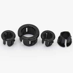 OSB-10/13/16/19/22/26 Mount Hole Wire Cable Protective Open Buckle Nylon Plastic Coil Snap-in Split Bushing Ring Cover Grommet