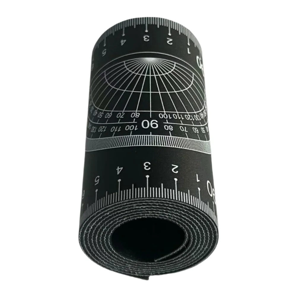 Pipe Measuring Tool Wrap Around Tape 1-24 Inch Diameter Circumference Scale For Piping Marking Cutting Fitter Industrial Tools