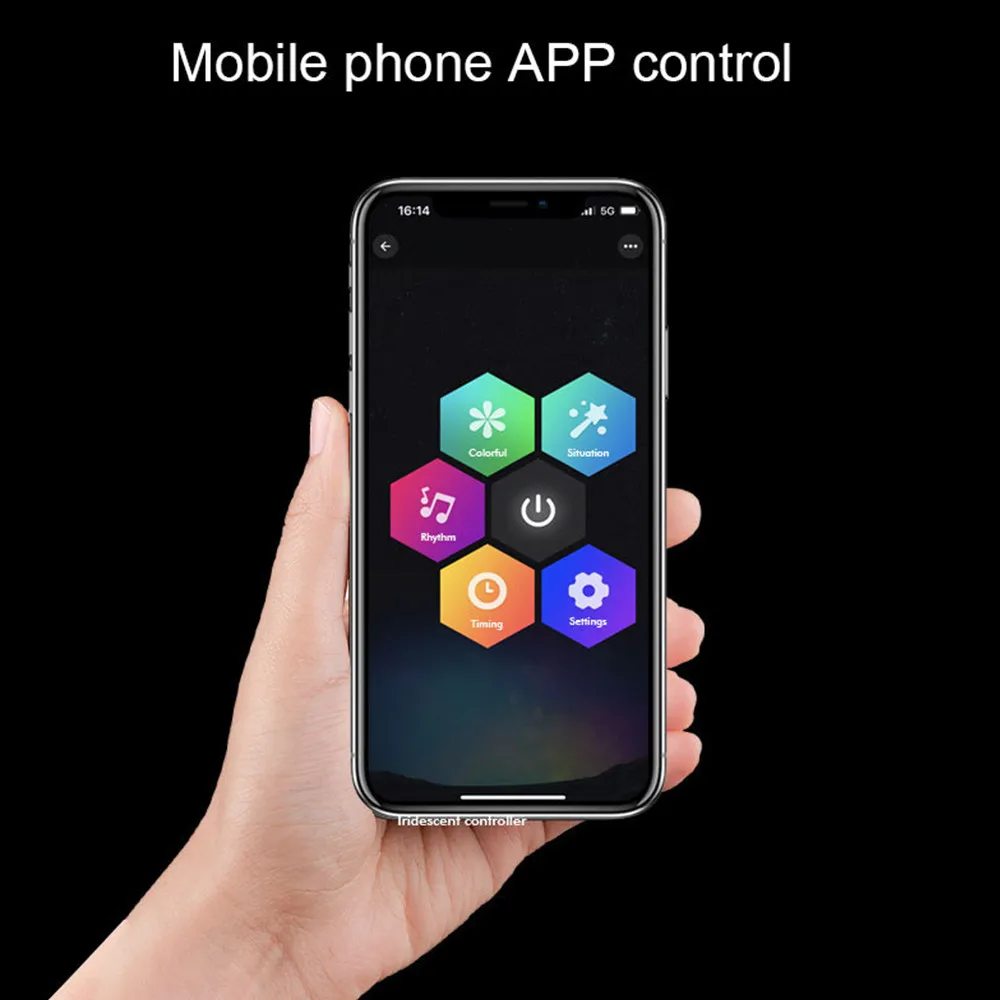 Neon Car LED Interior Lights RGB Ambient Light With APP Wireless Control Auto Atmosphere Decorative Lamp DIY Shape Party Decor