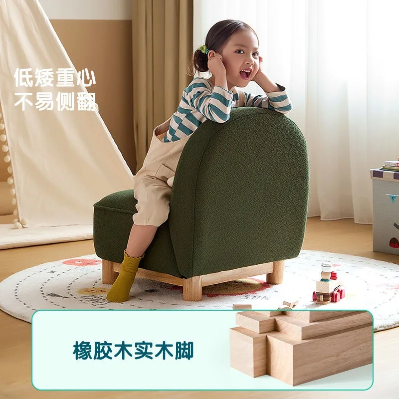 Reading Corner Kids Sofa Chair Mini Baby Baby Solid Wood