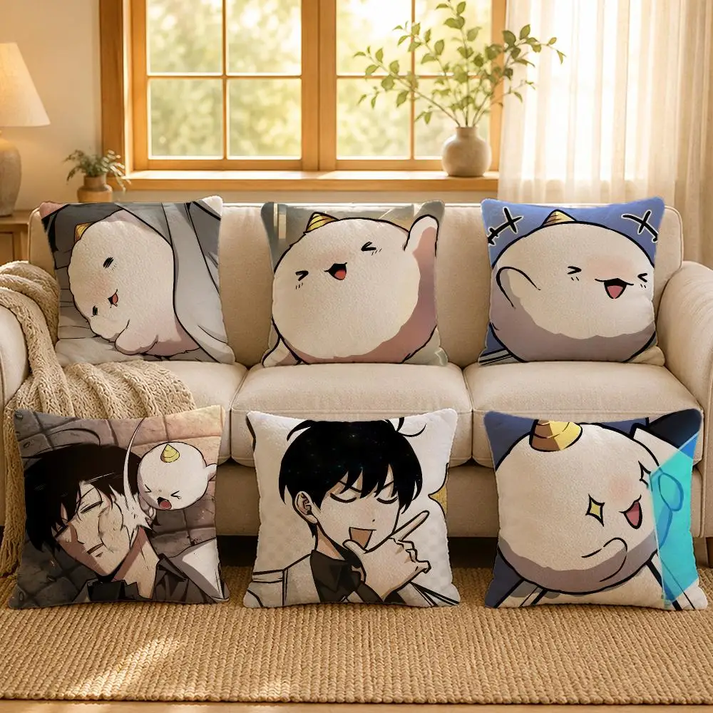 Webtoon Omniscient Reader ORV Cushion Cover Personalized Short Plush Soft Bedroom Sofa Home Decor Gift