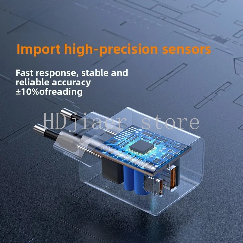 

VGW mini vacuum gauge for precise measurement of vacuum values in refrigeration maintenance