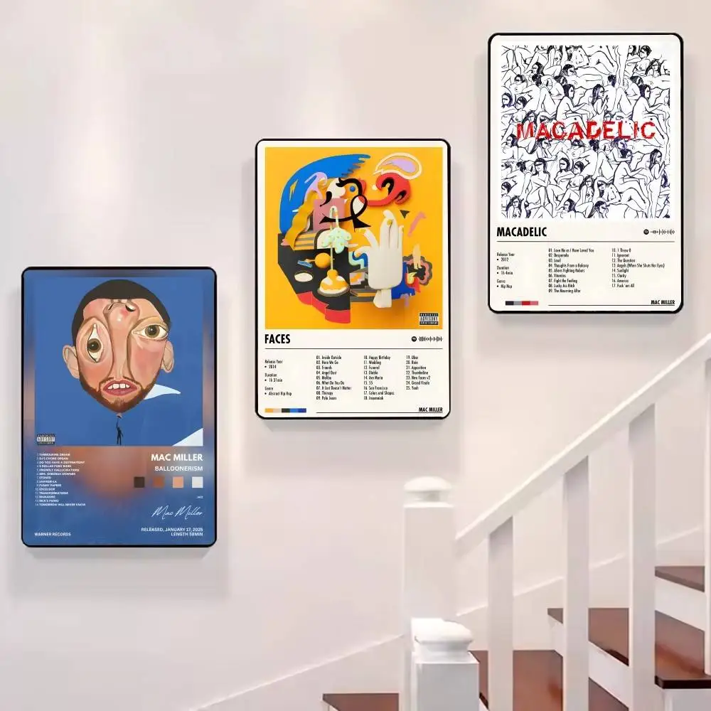 شعبية المغني M-Mac ميلر المشارك عالية الجودة النوم غرفة المعيشة الجمالية الجدار الديكور اللوحة ملصقات هدية