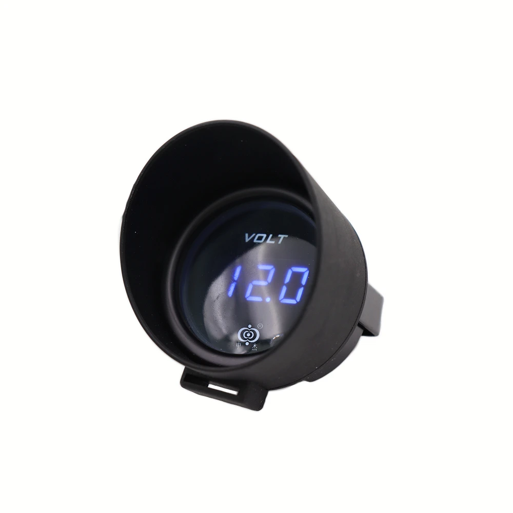 Voltmeter Blue LED Digital Display Car Voltmeter For Car Motorcycle 12 / 24V