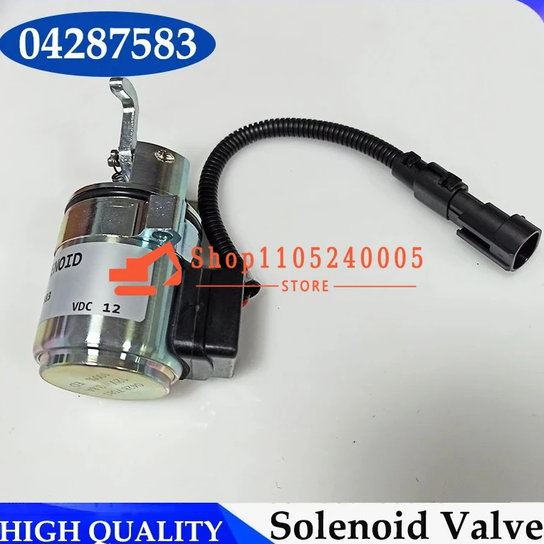 

04287584 12V/24V Stop Solenoid 04287583 Fuel Shut Off Solenoid 04287116 04102390 For Deutz Engine 1011 2011