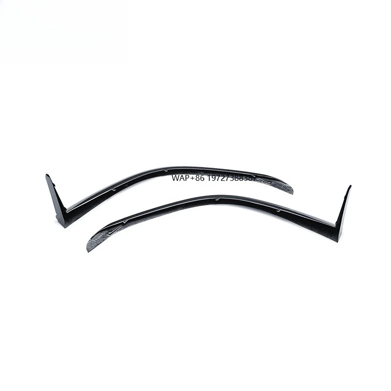

OEM Style Dry Carbon Fiber Front Bumper Corner Splitter Lip Auto Parts Body Kit Facelift for 296 GTB GTS