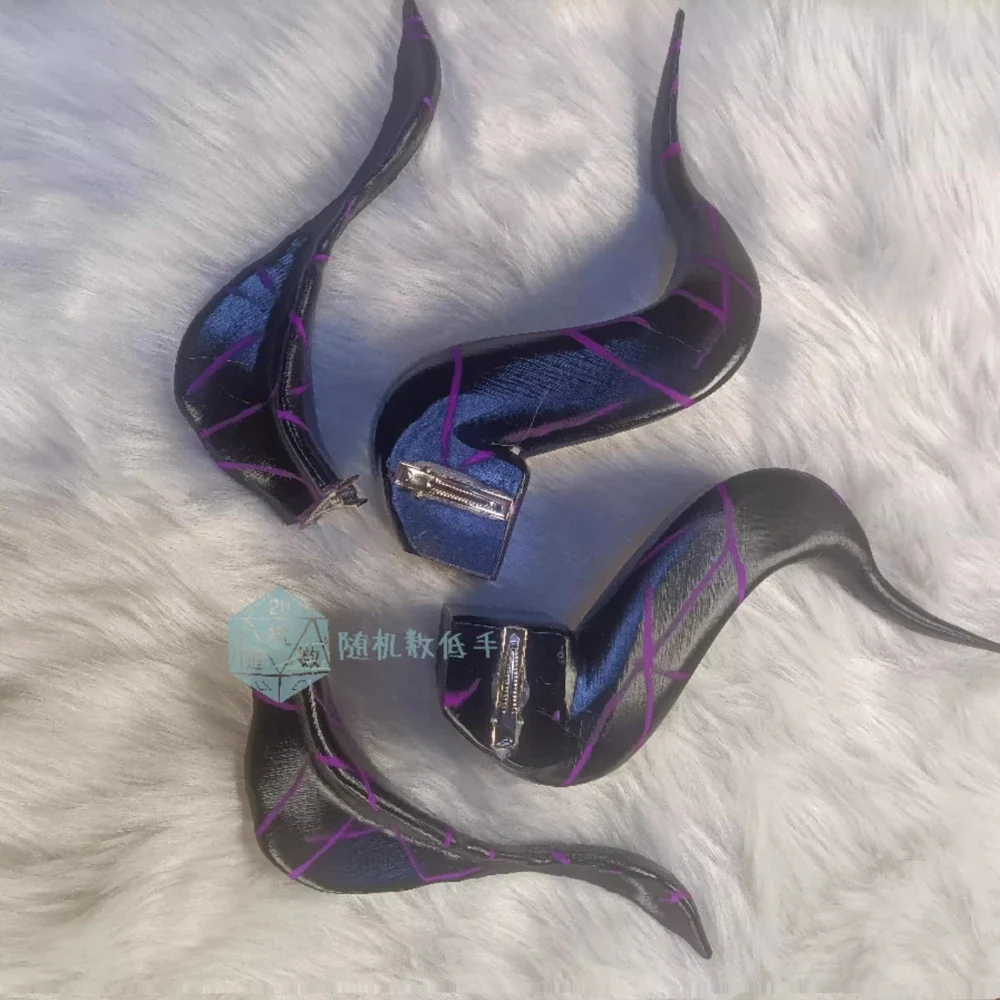 

Anime Blue Archive Sorasaki Hina Horns Headwear Props Cosplay Halloween Christmas Party Costumes Accessories for Role Play