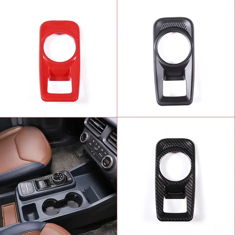 

Car Styling Handbrake P File Cover For Ford Maverick 2022 Stickers Trim Decoration Frame Interior Auto Accessories