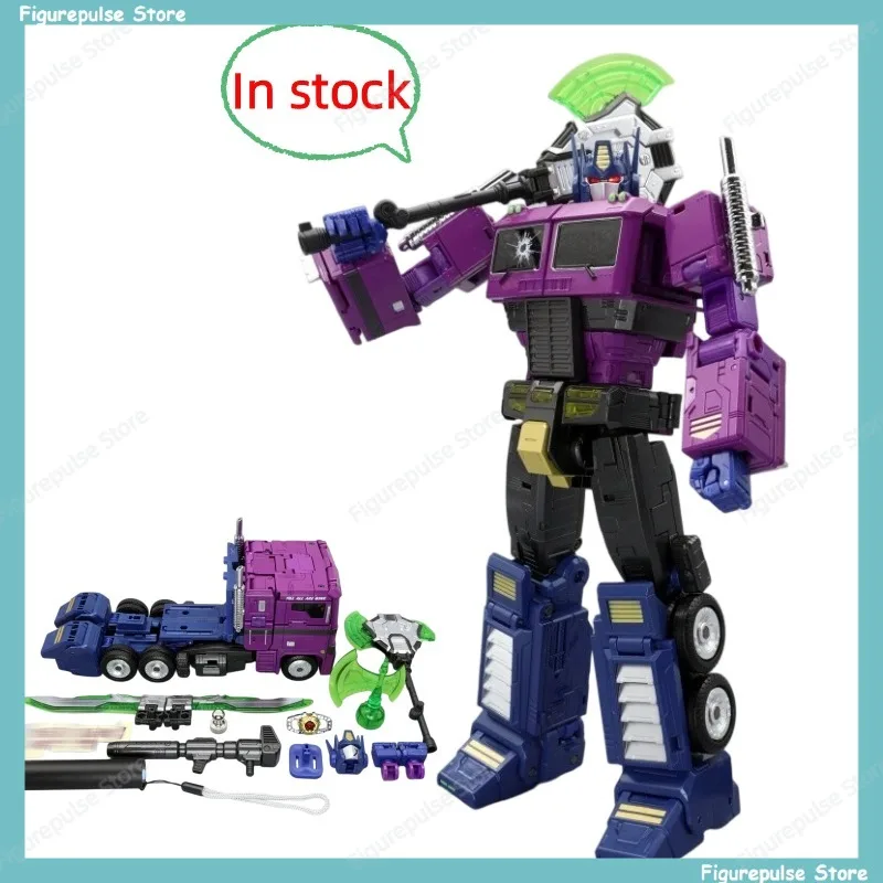 In stock Transformation RT06SG Shattered Glass Genesis OP Improved Full Paint With Voice MPG17 Action Figure Toy Collection Gift