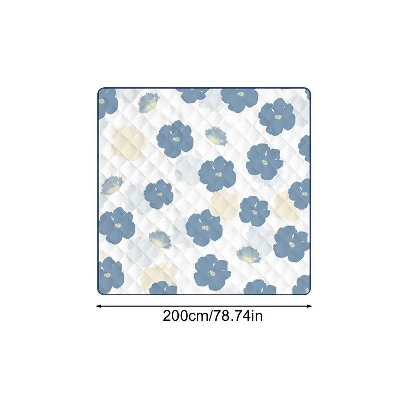 بطانيات نزهة مقاومة للماء للأماكن الخارجية بطانية مقاومة للرمل للشاطئ والنزهات بساط كبير قابل للطي للتخييم غطاء أرضي للسفر والمشي لمسافات طويلة