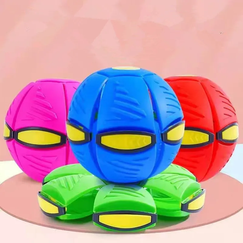 toy Flying Saucer Ball Outdoor Parent Children Toy Foot Magic Deformation Foot Pressure Decompression Vent Ball