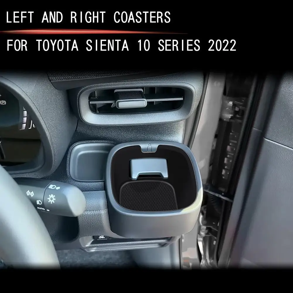 

Car Central Console Silicone Water Cup Storage Box for Toyota SIENTA 10 SERIES Interior Accessories 2022 2023 2024 Z0F4