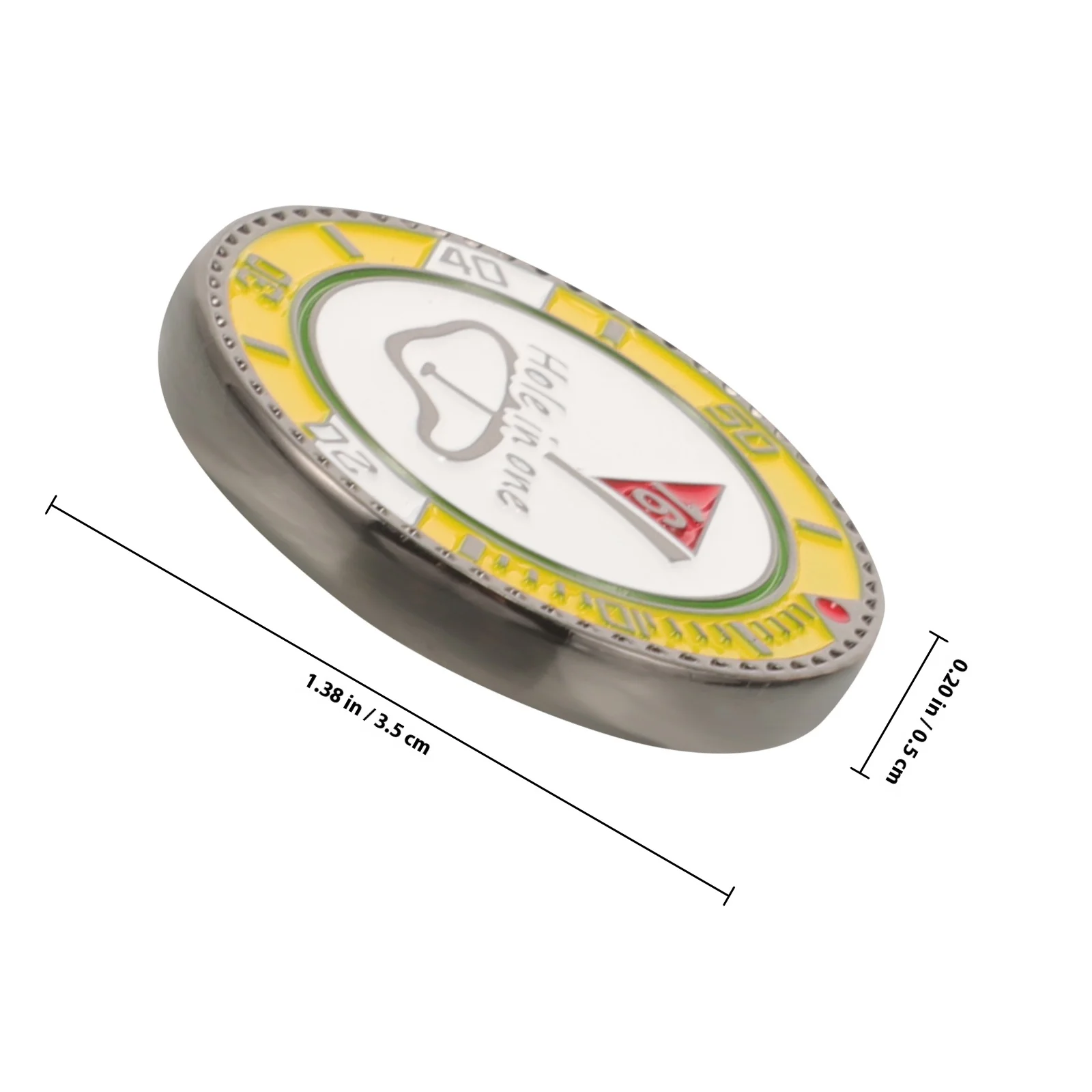 علامة كرة الجولف مقاومة للاهتراء، مقاومة للتلف، هيكل مستقر، ملحقات كرة جولف احترافية تدوم طويلاً