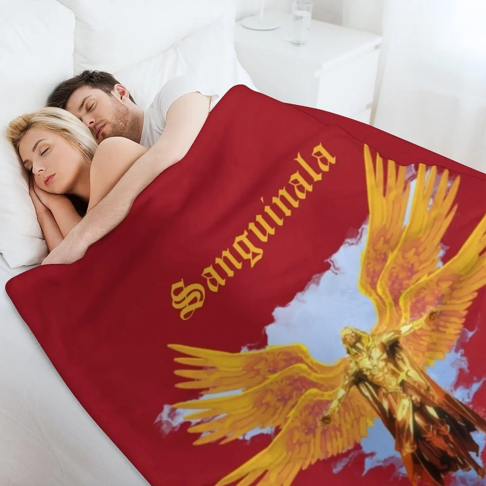 Sanguinala - Honor His Sacrifice Throw Blanket Bed Picnic Blankets #4