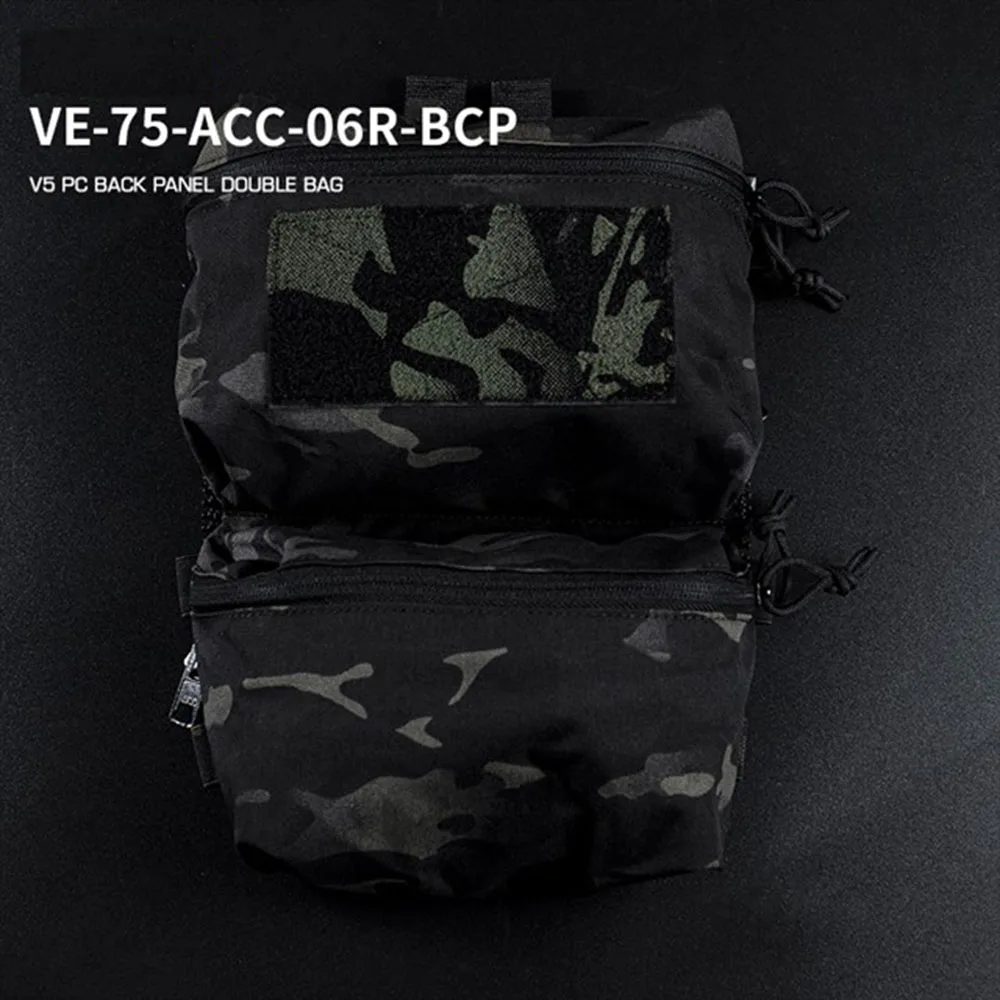 Taktische FCPC V5 Plattenträger-Rückentasche mit Doppelteilen, Mehrzwecktaschen, Westen-Zubehör, Kleinteile-Beutel – Detail 10