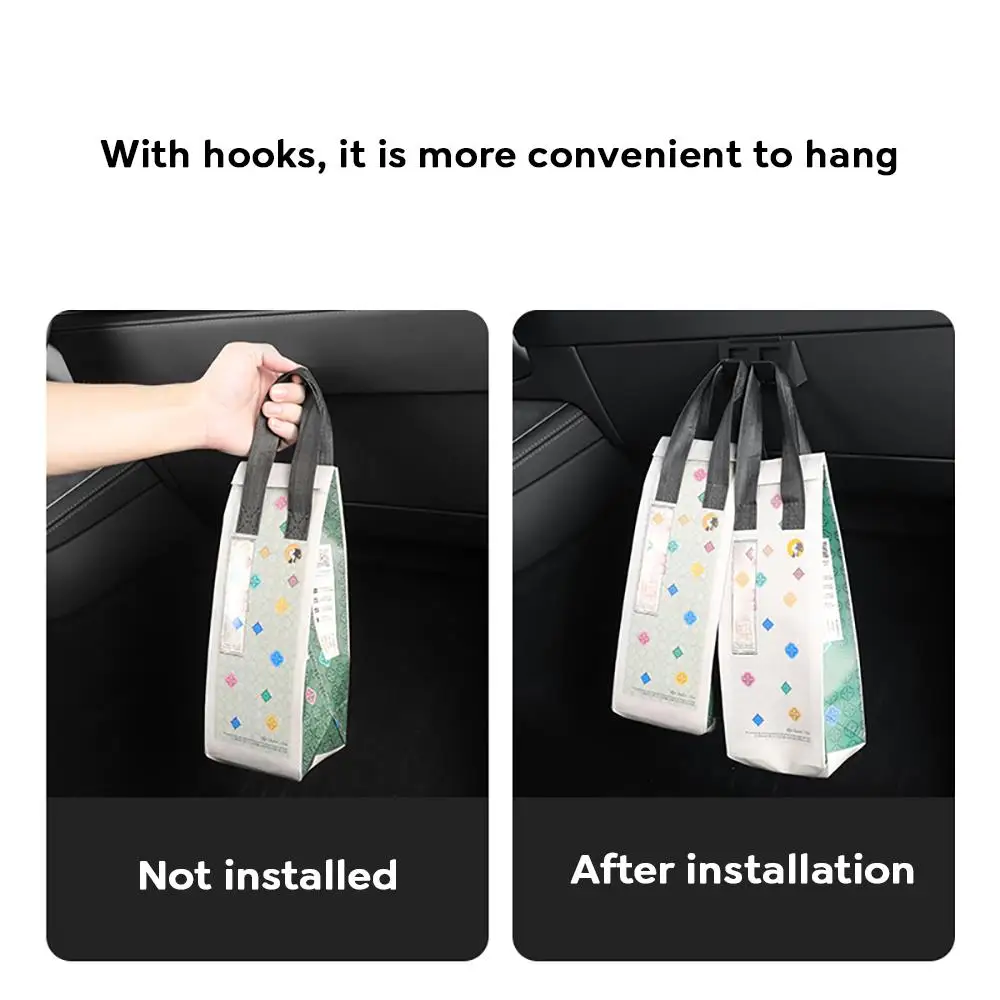 خطاف غطاء صندوق القفازات لطراز تسلا الجديد Y Juniper 2025 إطلاق تصميم Cybertruck خطافات متعددة