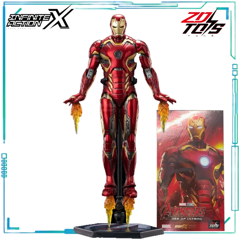 ZD TOYS Genuine  INFINITE ACTION X Series Age of Ultron Iron Man 45 Armor Finished Movable Models, Collectibles, Exquisite Toys
