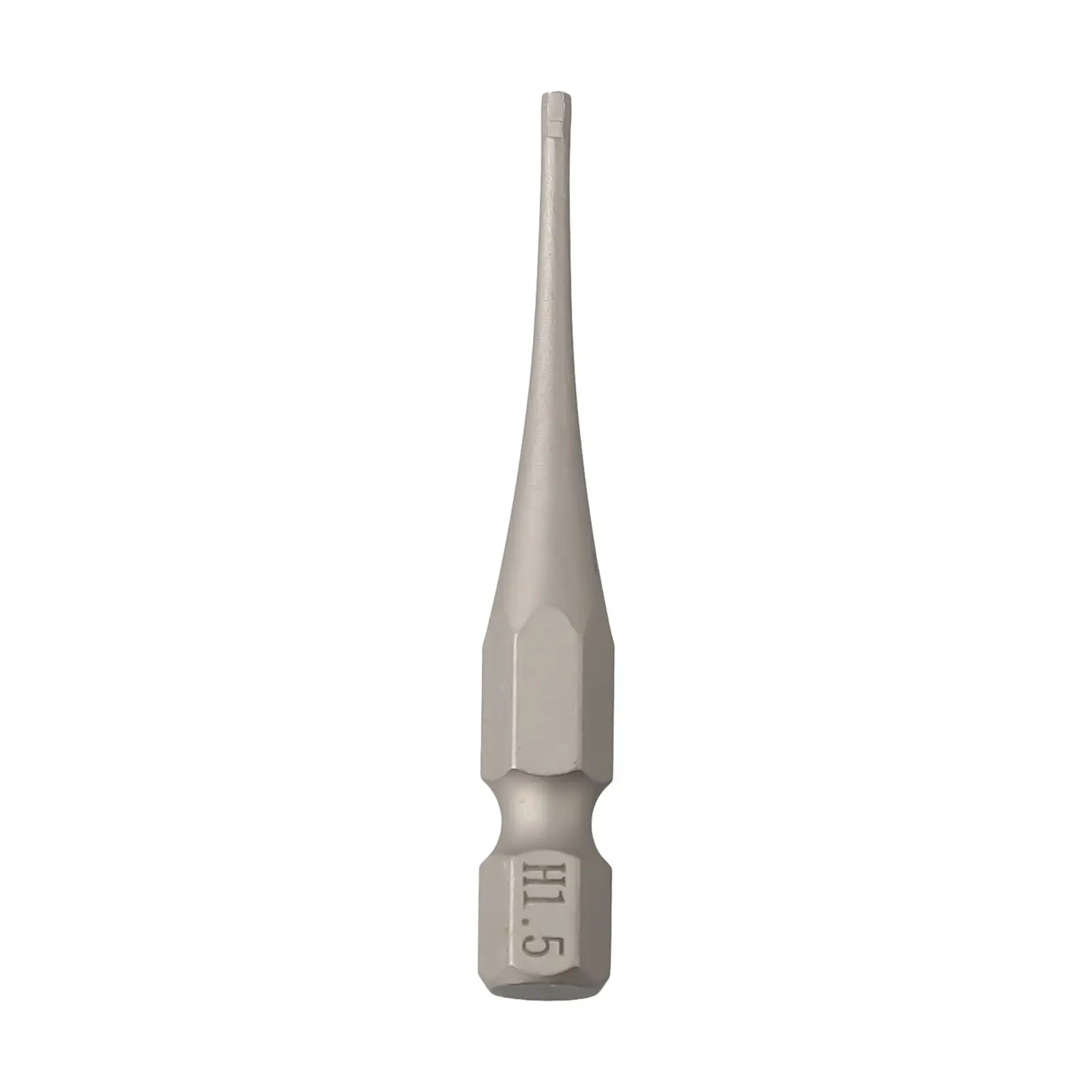 Screwdriver Bit 50mm with Hex Shank Magnetic Feature for Sizes H1 5 to H6 Designed for Efficient Use with Power Tools